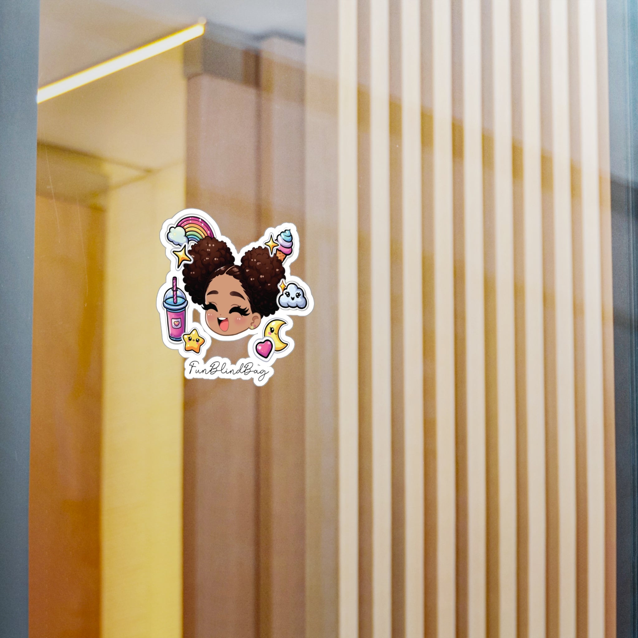 FunBlindBag Kawaii Sticker Kiss-Cut Vinyl Decals